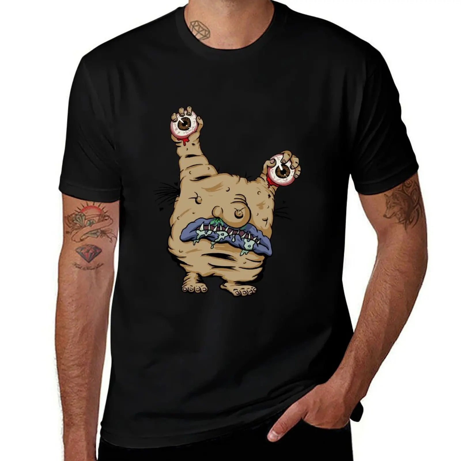 Krumm T-Shirt Classic Crew Neck Cotton T-Shirt
