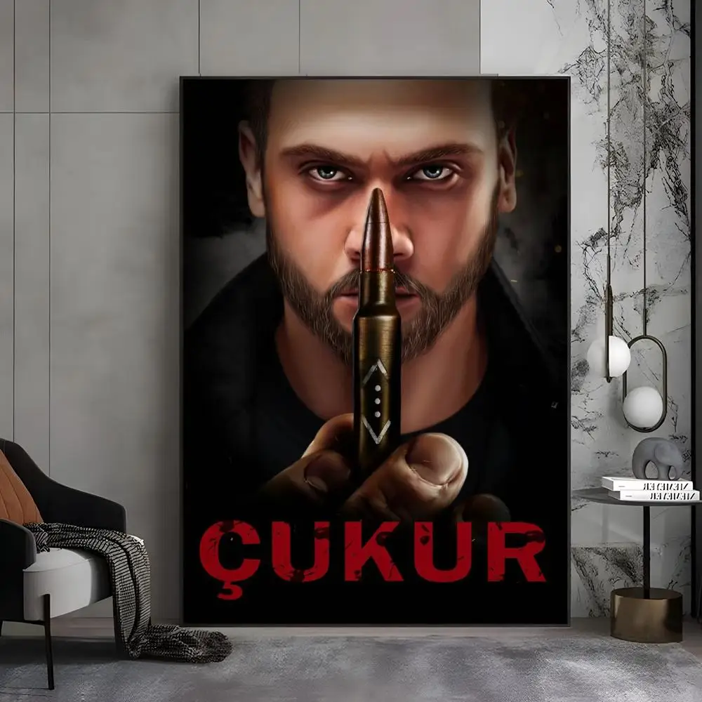 ملصق C-Cukur من المسلسل التلفزيوني التركي عالي الدقة ذاتي اللصق مقاوم للماء مثالي للمنزل والمكتب وغرفة النوم هدية رائعة