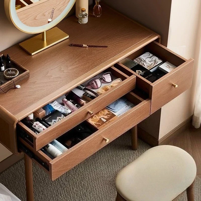Compact Computer Vanity Table Storage Minimalist Bedroom Monitor Dressing Table Lazy Tocador De Maquillaje Trendy Furniture
