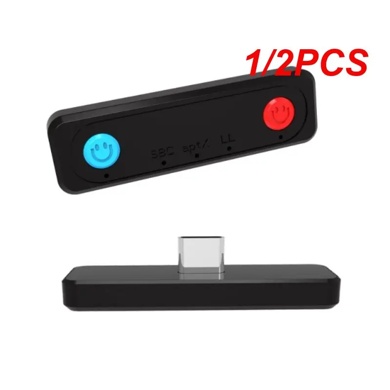 1/2PCS Switch Adapte With Mic Lightweight Low Latency Ultra-thin Compact For Switch/lite /ps5 Tv Pc Usb Type-c