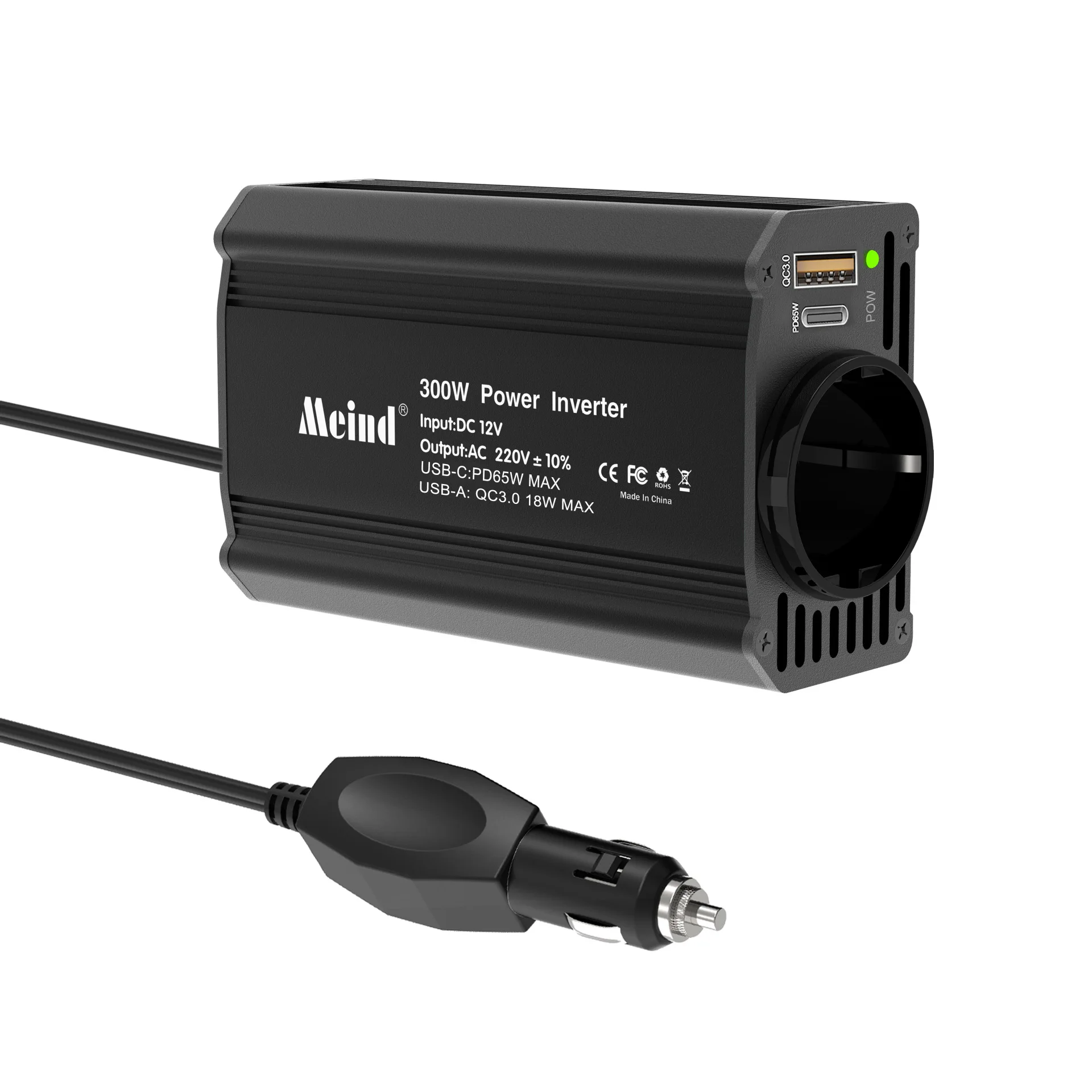 

Для автофургона, инвертор мощности, инвертор для автофургона, кемпинга, высокопроизводительный автомобильный инвертор, аксессуар, не деформирующийся