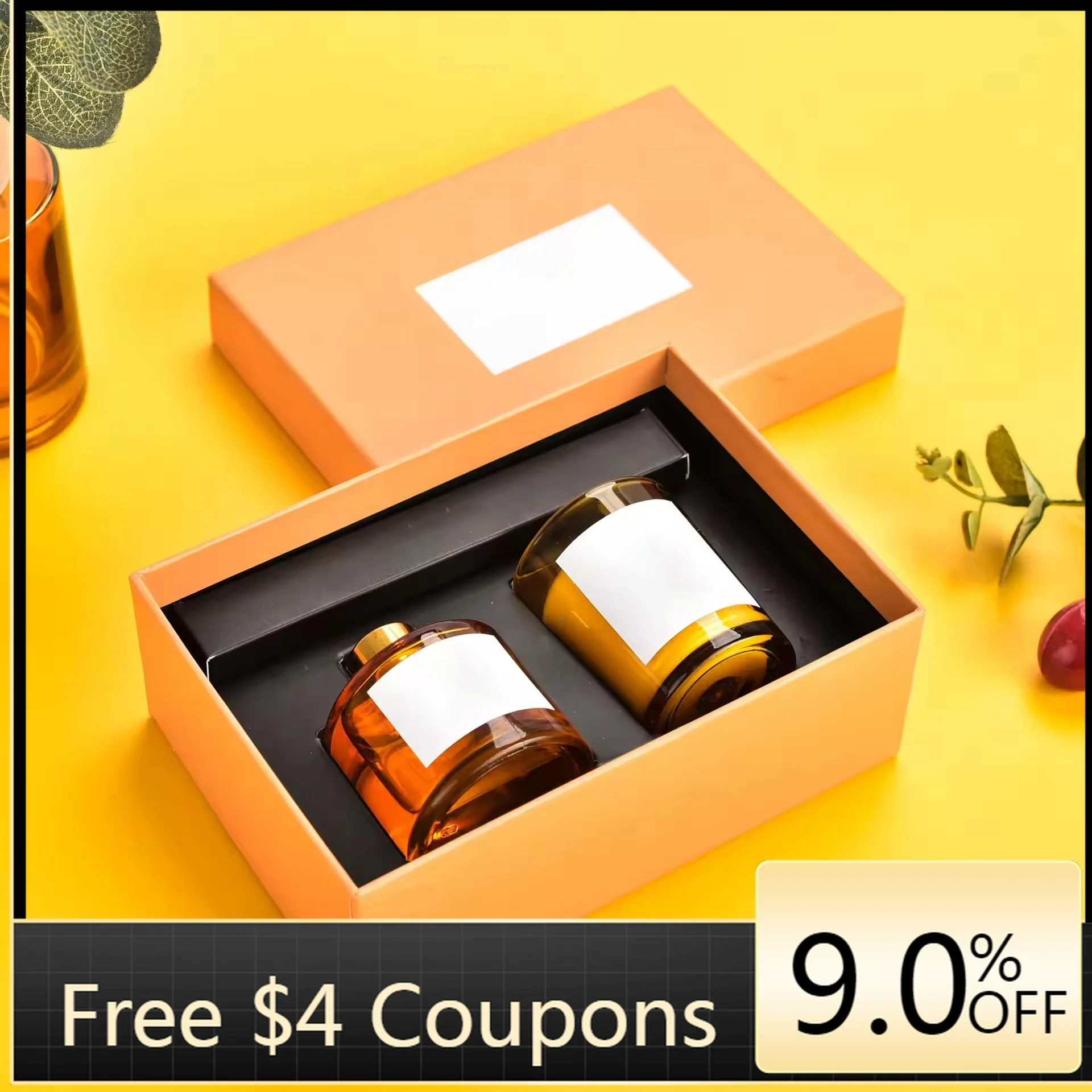 Creative Scented Candles Set Soy Wax Essential Oil Gift Box Pretty Model Private Label Luxury Scented Candles