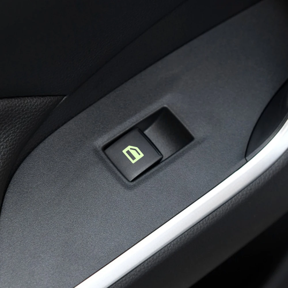 ملصق بمفتاح نافذة السيارة مضيء لسيارات كيا ، سبورتاج ، ريو 3 ، 4 ، سورينتو ، نيرو ، سيد ، أوبتيما ، سيراتو ، مسند ذراع ، روح ، K5 ، فورت ،