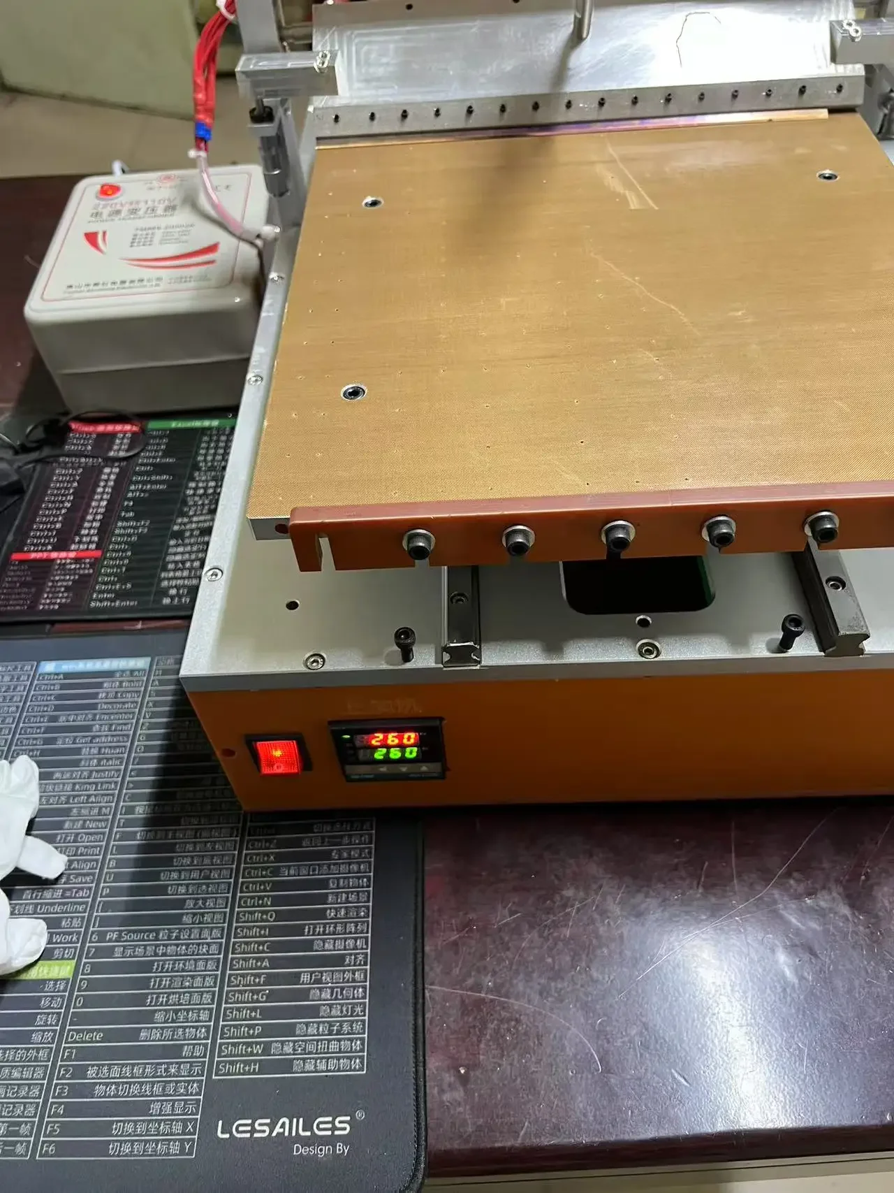 Desktop Polarizer Film Removal Machine LT-R19 Polarizer Remover Machine Laptop LCD Monitor Refurbishment Tool