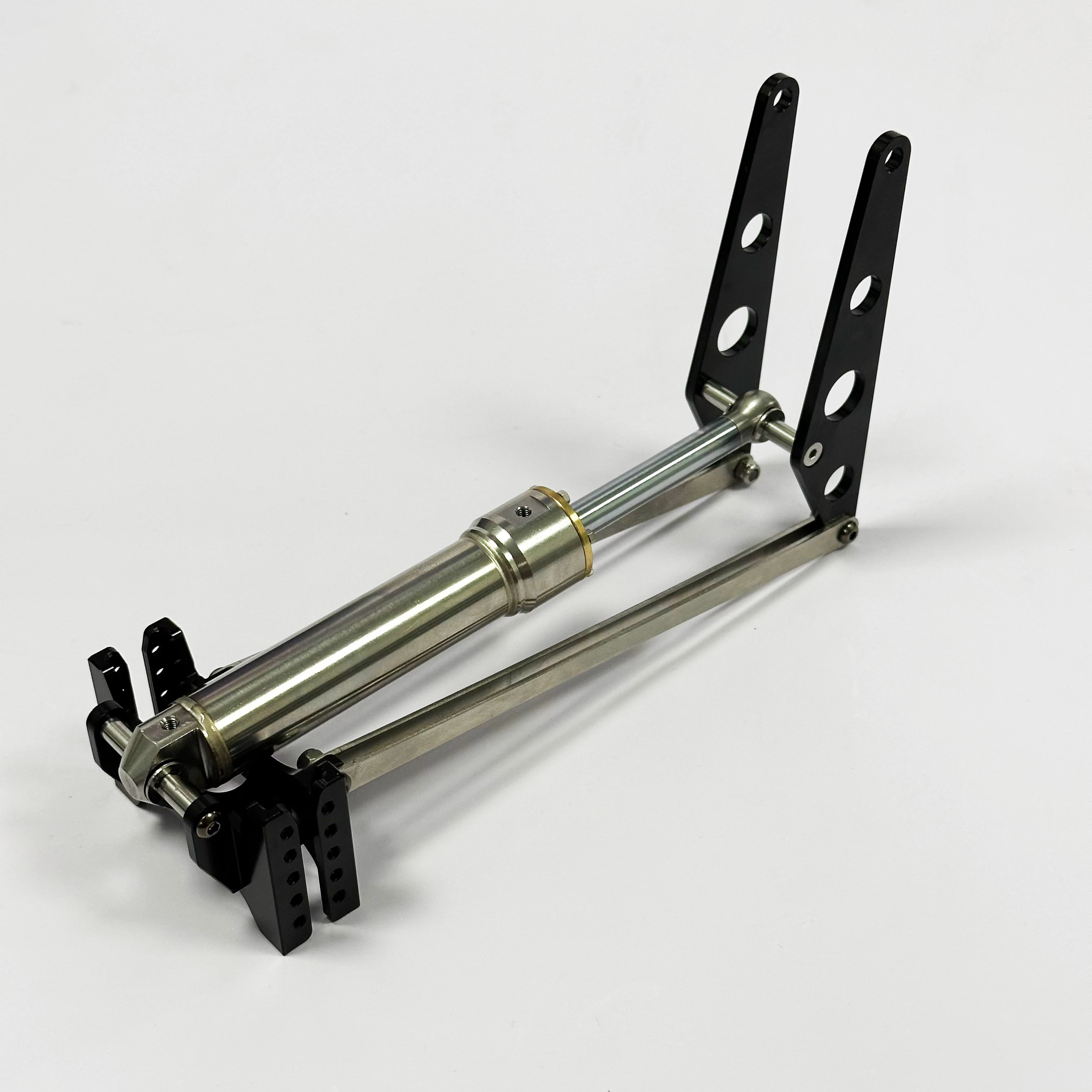 RC 1/14 Metal Hydraulic Lifting Oil Pump F Support Frame for Tamiya Hydraulic Excavator Loader Dump Truck Tripper DIY Parts