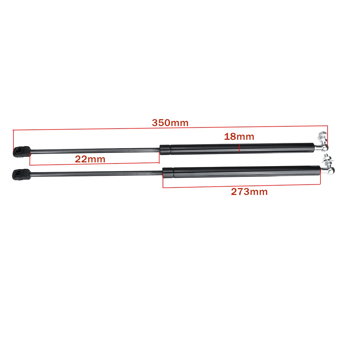 2pcs Car Refit Bonnet Hood Gas Shock Lift Strut Bars Support Rod For Skoda Octavia A7 MK3 2012-2020