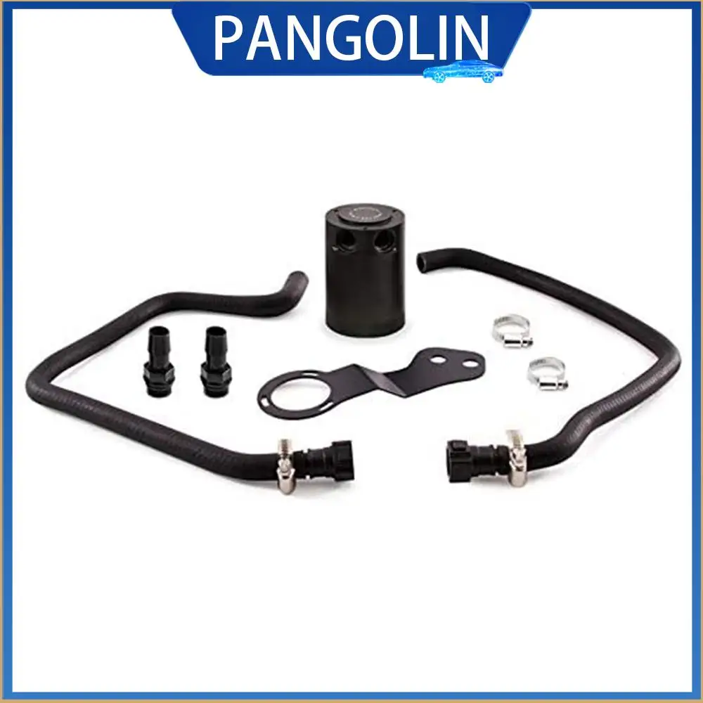 

PANGOLIN PCV Baffled Oil Catch Can Set for Chevrolet Camaro SS 2016 2017 2018 2019 2020 2021 Models with 62L V8 Engine 6061