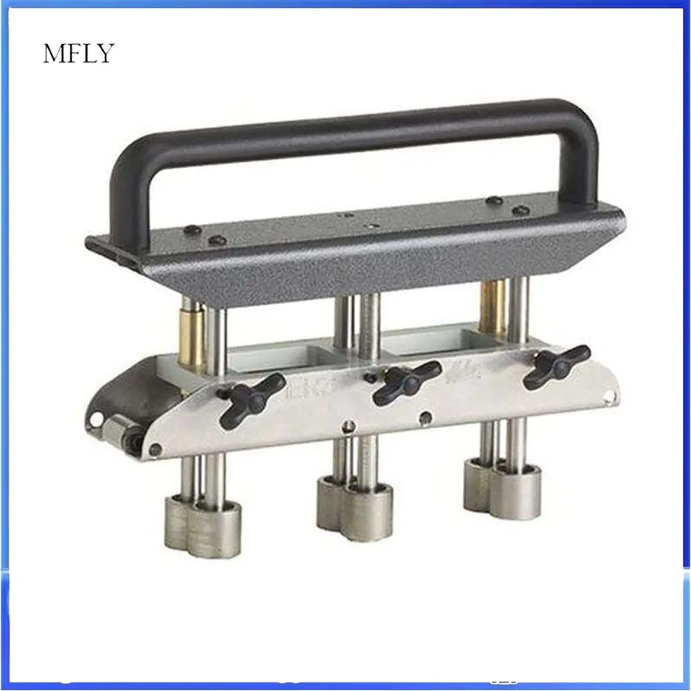 Sheet Metal Bending Tool Manual Bending Equipment 3 Station Edge Roller Bending Machine 0‑90 Degree Angle 16‑102MM
