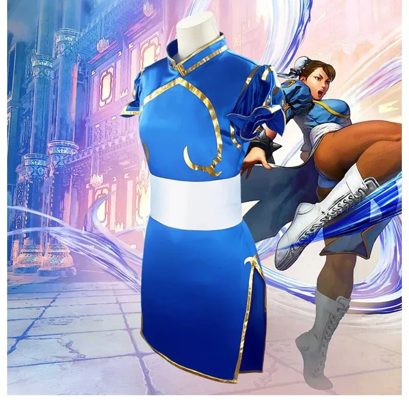 newchun-li-ゲームストリートファイターコスプレ衣装李ウィッグブレスレットアクセサリー女性と女の子バトルドレスハロウィン-co-mf215120c-5、