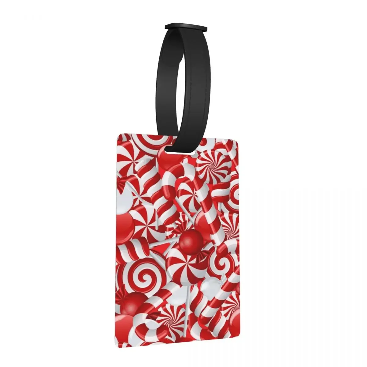 

Peppermint Candy Luggage Tags Suitcase Accessories Travel Fashion Baggage Boarding Tag Label Holder ID Name Address
