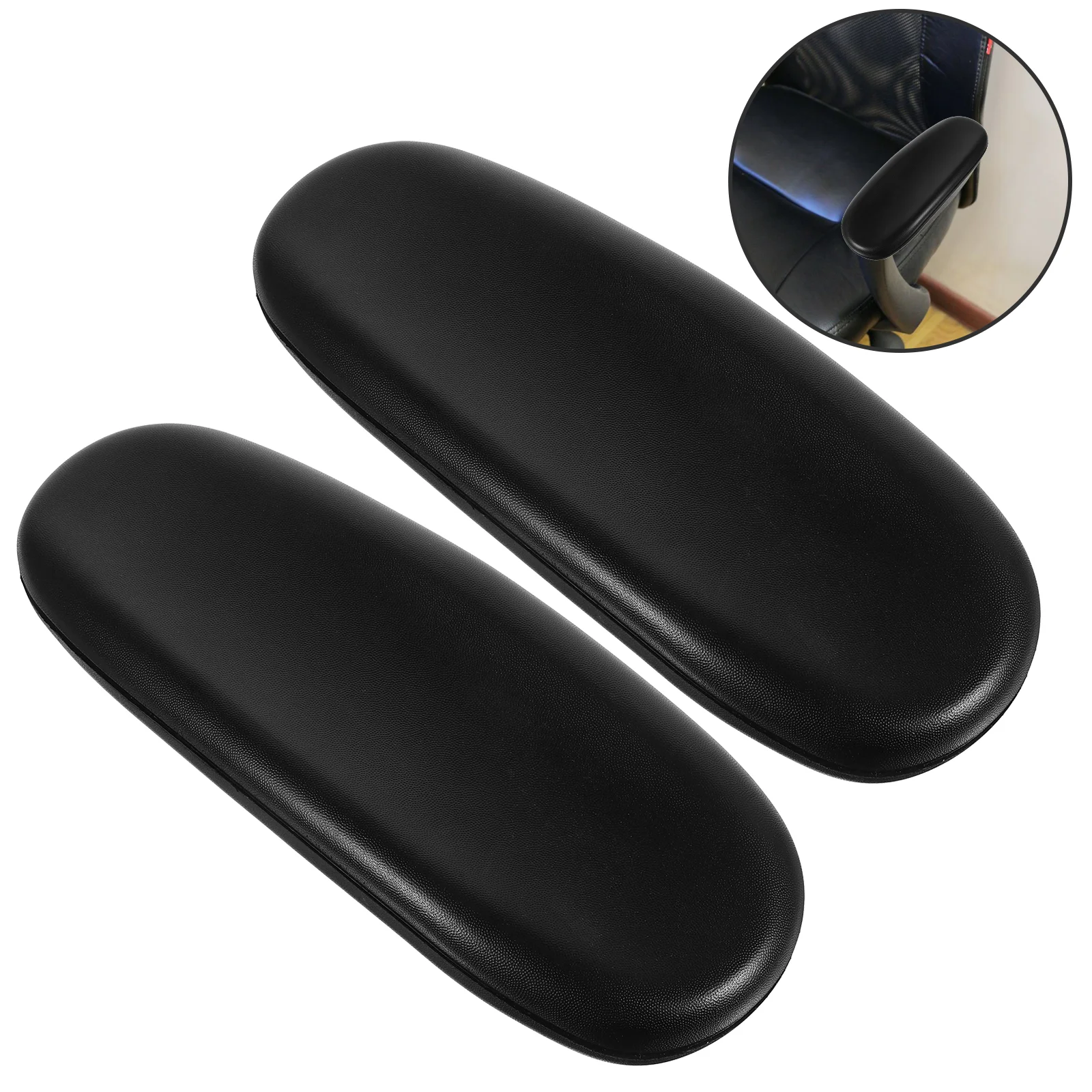 Office Chair Armrests Gaming Wheelchair Handle Replacement Accessories Pads Replaceable Revolving Pu Covers