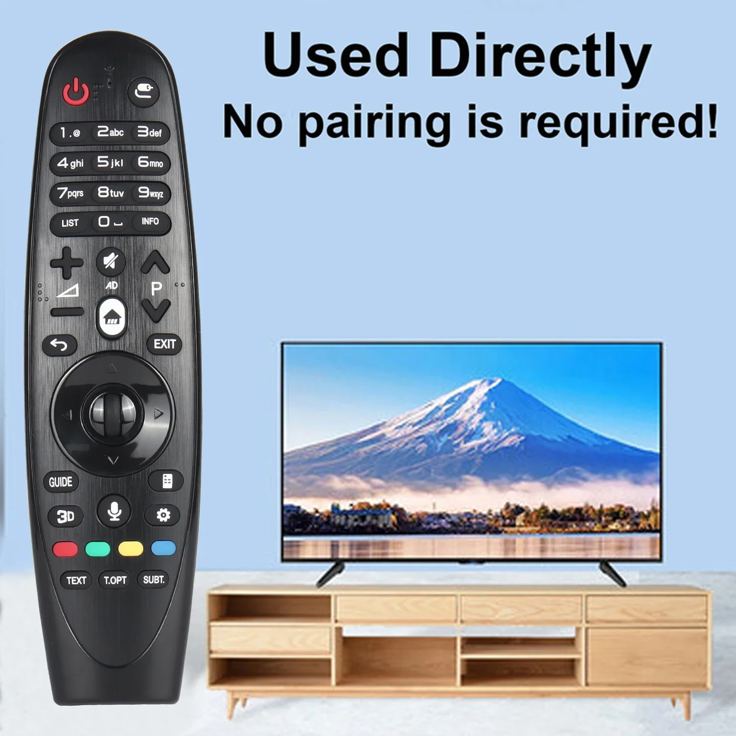 AN-MR600 New IR Remote Control for Smart TV 43UF770T 49UF770T 55UF850T 60UF770V  65UF770T (No Voice No Magic Pointer Function)