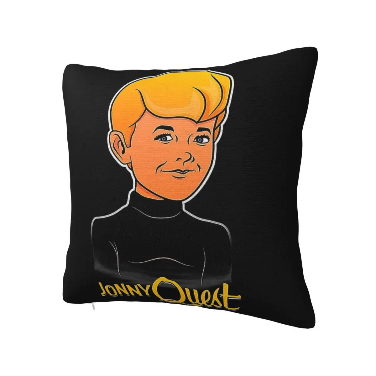 Jonny Quest Square Pillow White Square pillow