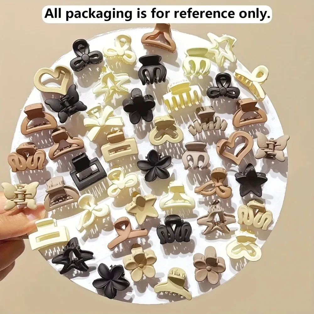 5 10 20 30Pcs Cute Beige Small Hair Clips Fashion Hair Barrettes for Girls Daily Party Travel Gifts