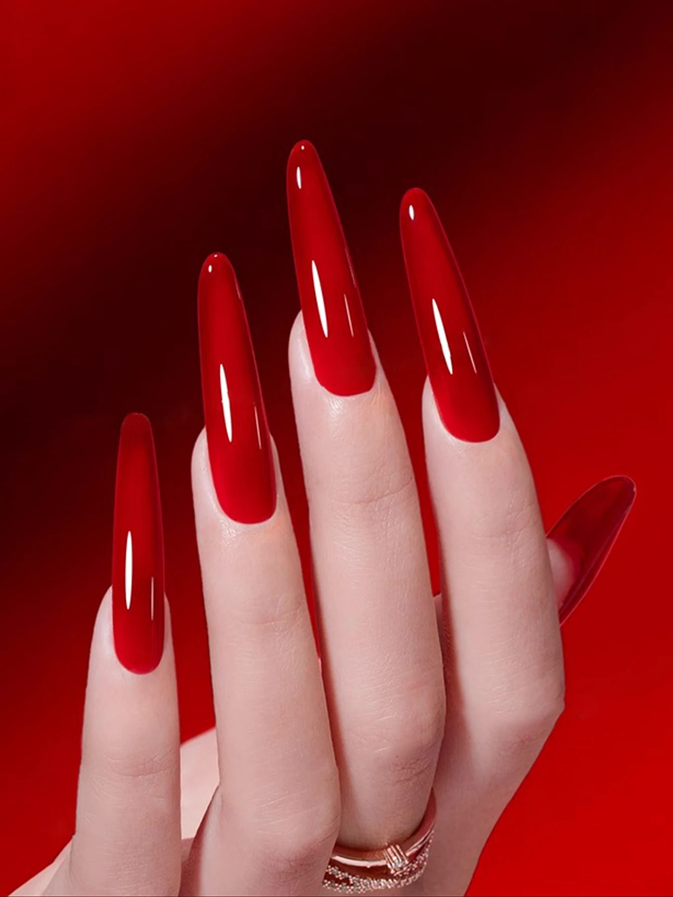 Jesienno-zimowy lakier hybrydowy do paznokci na Nowy Rok, czerwony żelowy lakier UV LED, świąteczny prezent dla kobiet, zestaw do zdobienia paznokci, artykuły codzienne, zestaw DIY