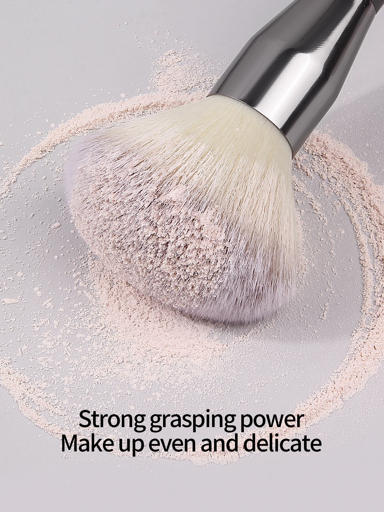 1 pièces pinceau à poudre libre ultra grand, pinceau de réglage multifonctionnel haut de gamme pour le maquillage du visage, outil de pinceau de maquillage doux