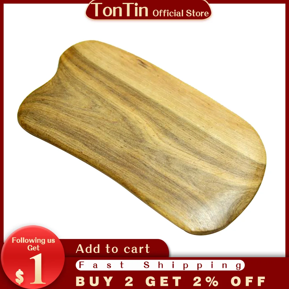 Scented wood massage guasha Scrapping plate (105x55mm) gua sha board beauty health massager tool skin care