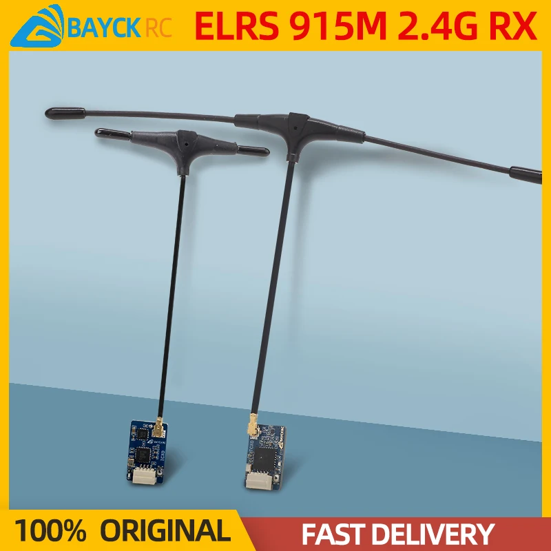 BAYCK ELRS 915M/2.4G Receiver 900MHZ/2.4GHz NANO ExpressLRS RX TCXO CRSF SBUS 3.3.0 For RC Airplane FPV Long Rang Racing Drone