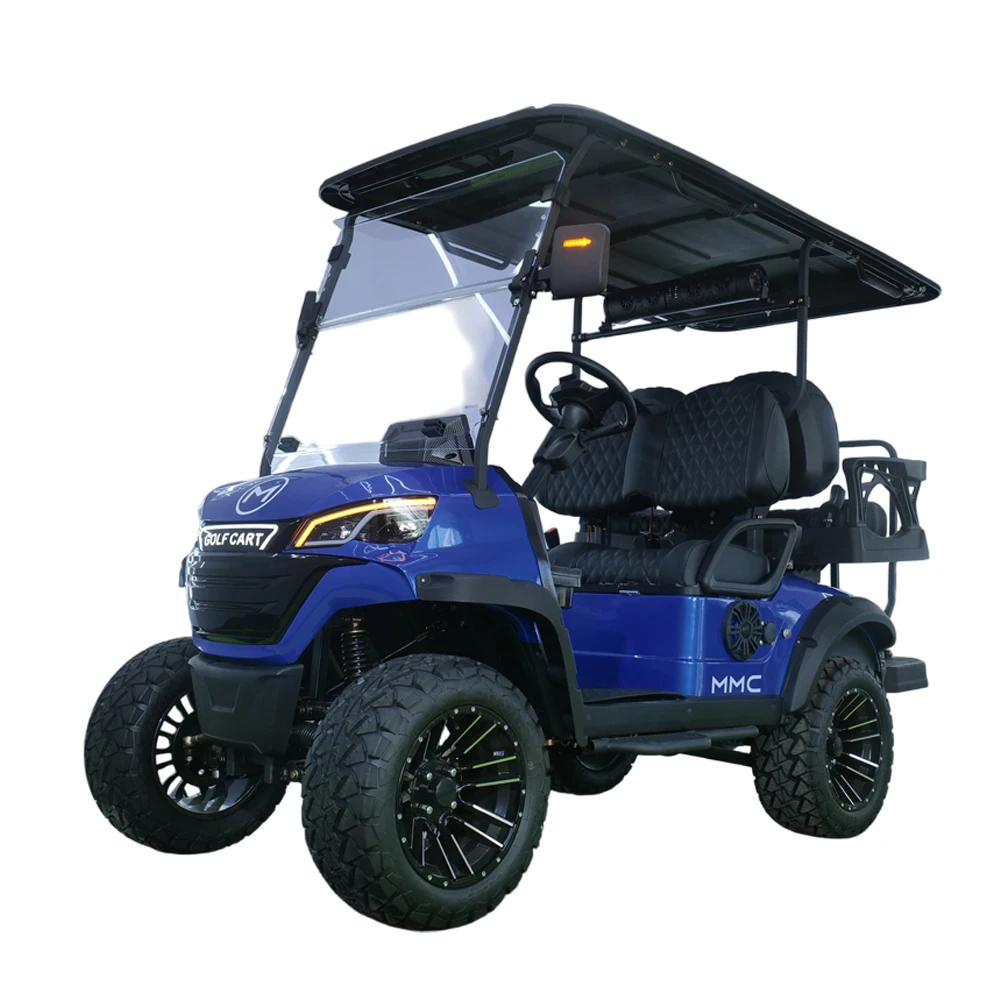 MMC 48v 60v 72v Lead-Acid Lithium Battery 4 6 8 Seats Multi-Color Optional Electric Golf Cart Hot Selling