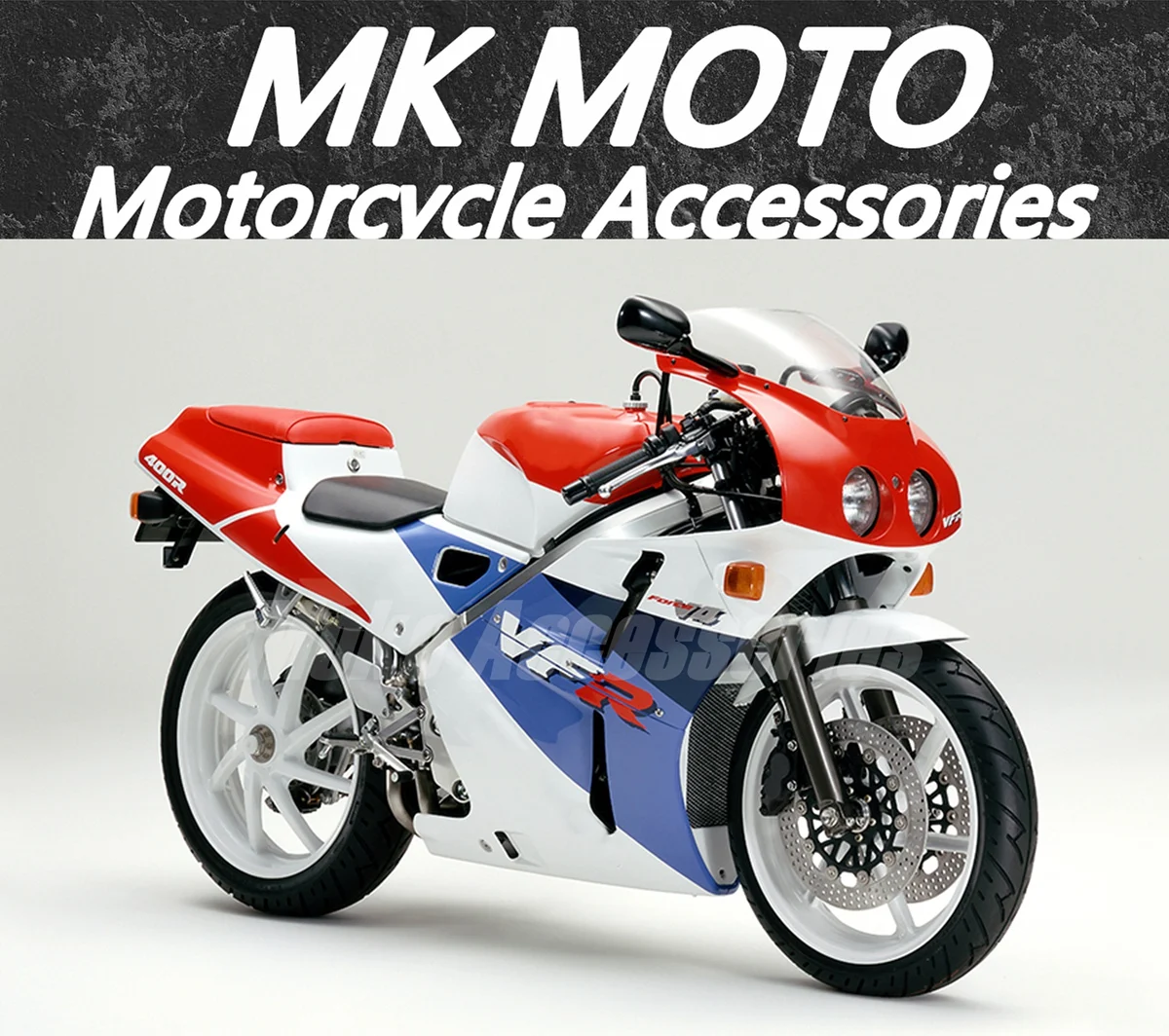 Motorcycle Fairings Kit Fit For VFR400 NC30 1989 1990 V4 Bodywork Set High Quality Abs Injection Red White Blue