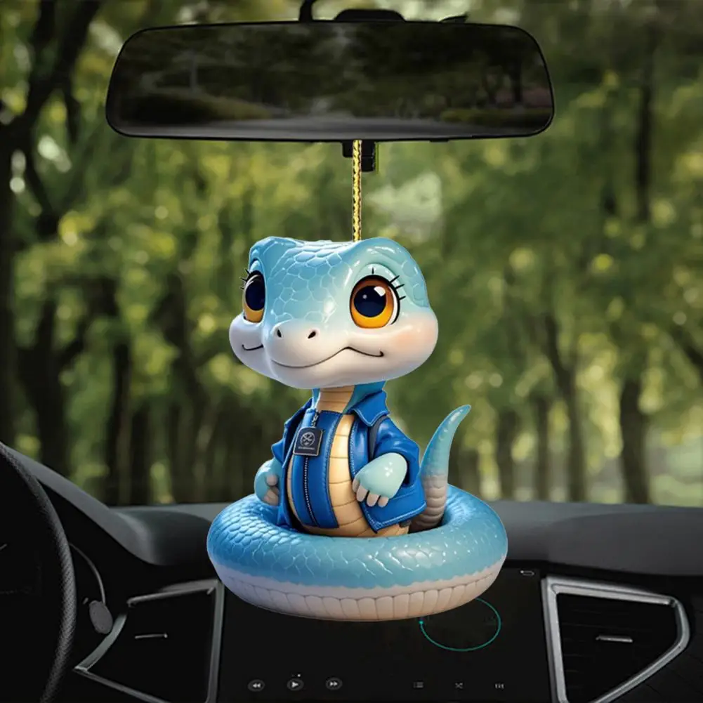 

Snake Cabinet Ornament Acrylic Snake Decoration Festive Acrylic Christmas Ornaments Snake Hanging Decorations for Tree Car