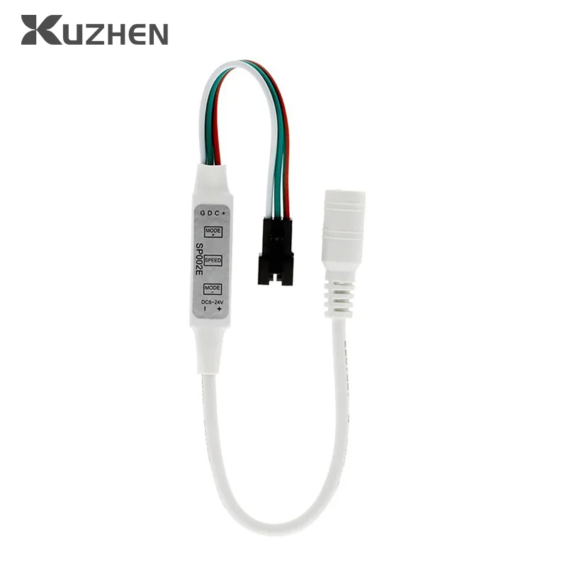 Mini Controller SP002E per Pixel LED Strip Light USB 3 4 tasti LED Light Strip Music Bluetooth DC5V-24V