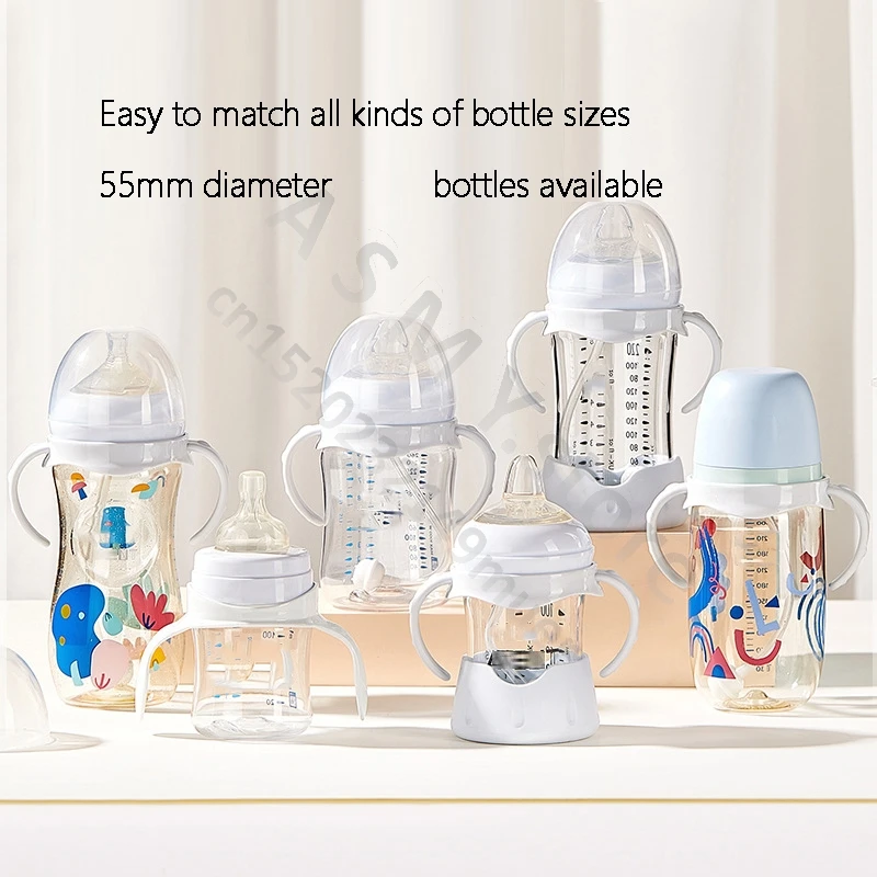 ANPEI Suitable for Avent  wide-bore bottle handle / teat / bottle base / screw teeth - dust cap / bottle accessories