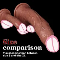 Realistic Big Dildos for Deep Climax Real Skin Vagina G-Spot Penetration Penis Butt Plug Stimulator Dick Sex Toys for Women Men - Image 3