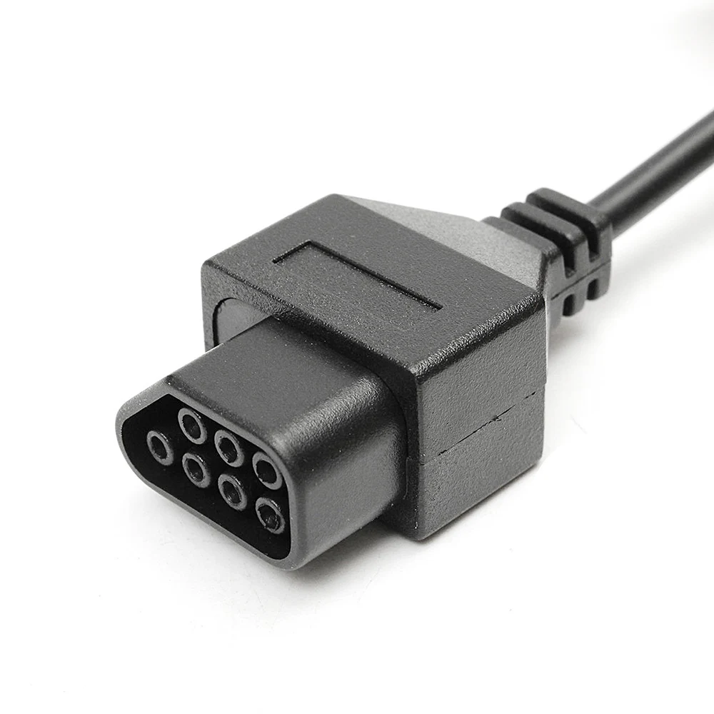 Higoplay Nieuwe Vervanging Verlengkabel Cord Iead Voor Nintendo Nes Controller Joystick Handvat 7Pin 1.8M Extensiones Kabels