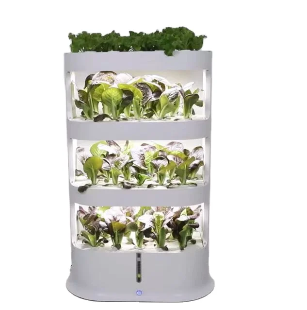 Automatic Hydroponic Aquaponics Hydroponic Irrigation Farming Supplies Complete Vertical Hydroponic System For Grow Vegetables