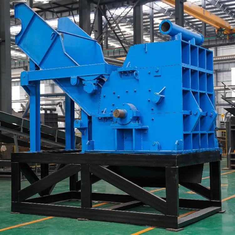 China Good Waste Metal Crusher Machine Hammer Mill Car Engine Rotor Crusher