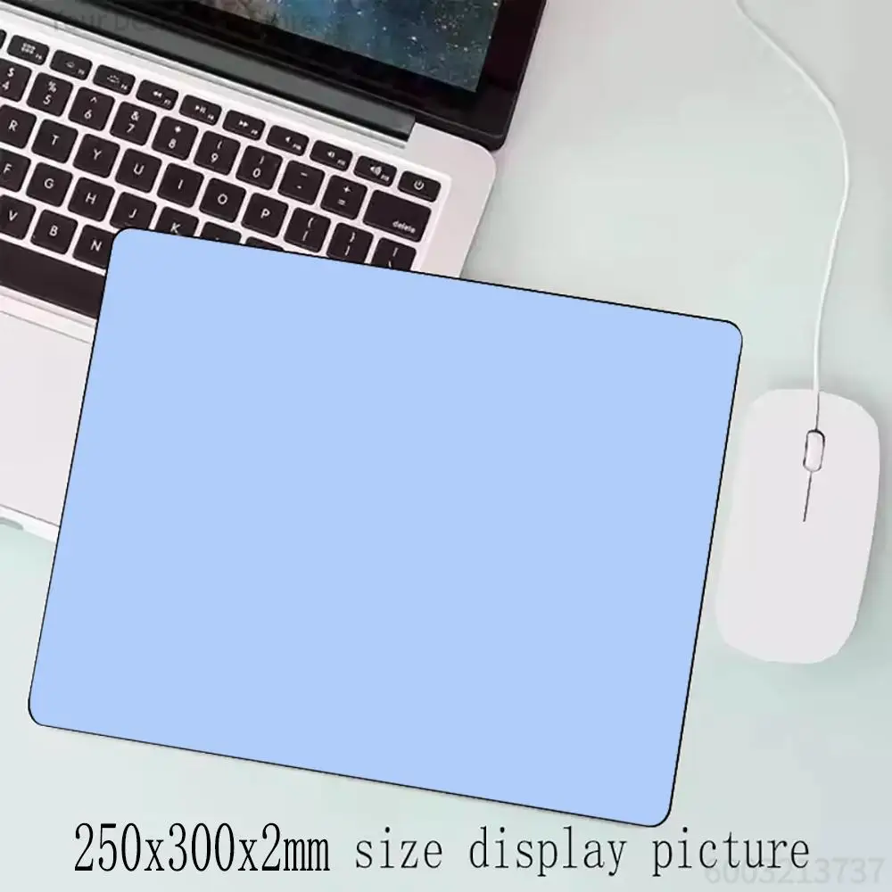Large Black Mouse Pad Simple Office Computer Keyboard Pads Pure Natural Rubber Mousepad . Laptop Desk Mat for PC Gamer