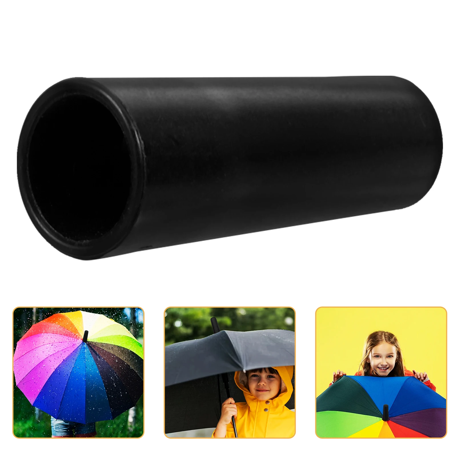 

2pcs Cover Plastic Replacement Caps For Pole Handle Sun Umbrella Repair Kits Umbrella Repair Tips Scratch Protection