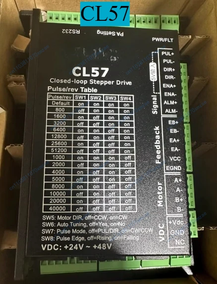 

Новый шаговый драйвер с замкнутым контуром CL57