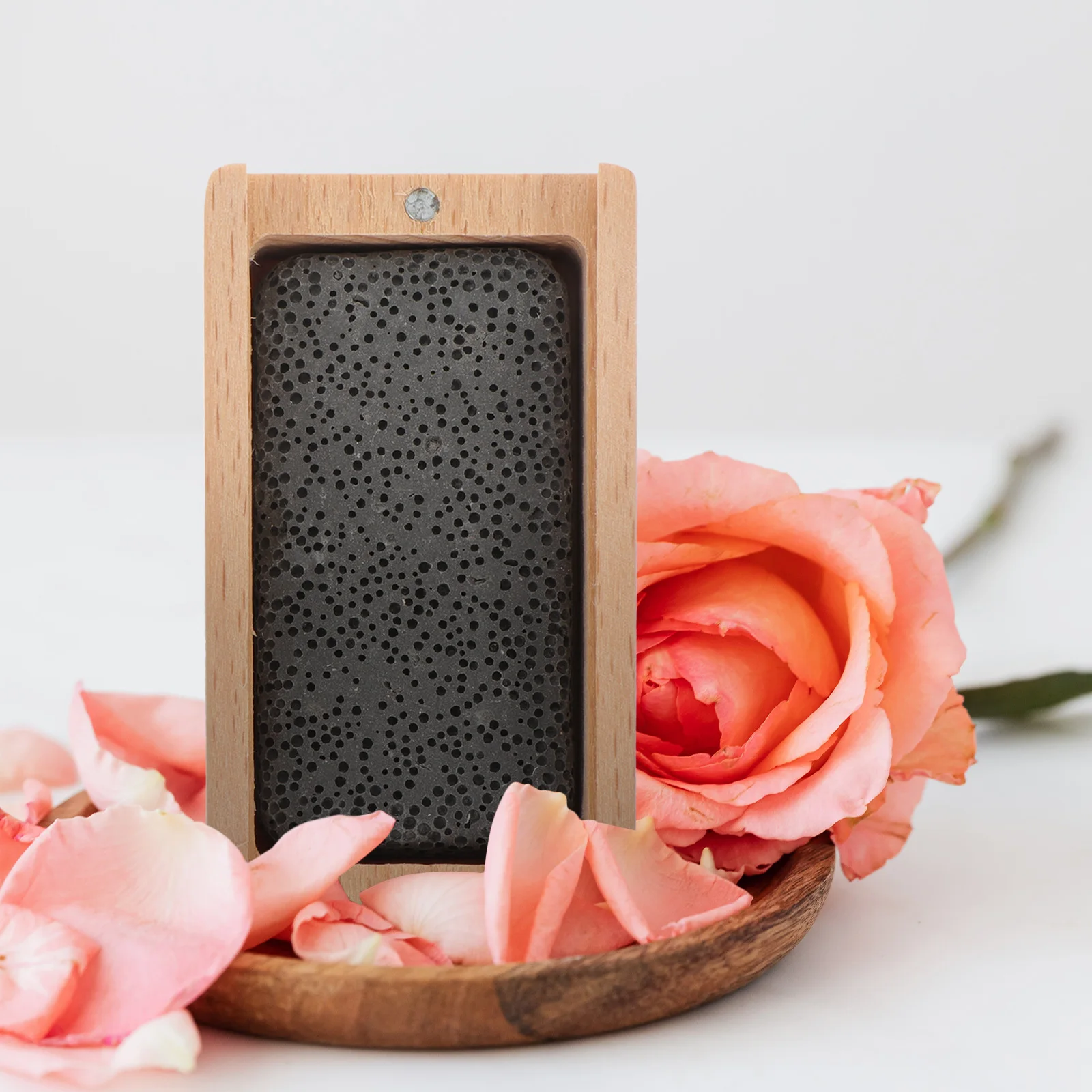 

Aromatherapy Box Essential Oil Diffuser Beech Car Decor Bedroom Office Practical Lightweight Natural Personal Health