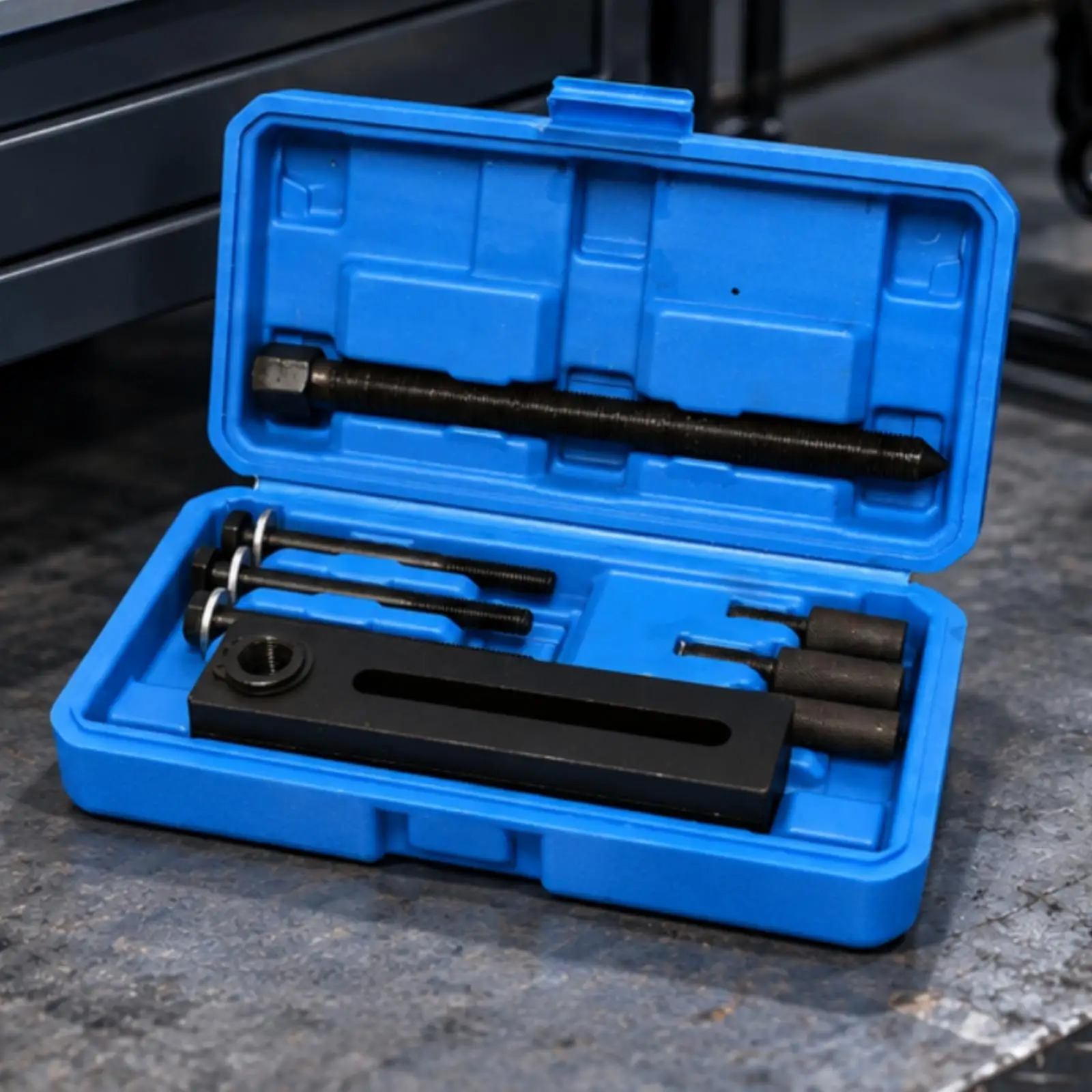 Motorcycle Powerplant Separator Tool with Molded Storage Case Easy to Use Motorcycle Powerplant Separator Tool Comprehensive