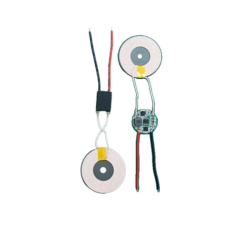 RX&TX Coil Outer Diameter 45mm Wireless Charging Module Transmits Input 12V Power Supply Output 5V2A