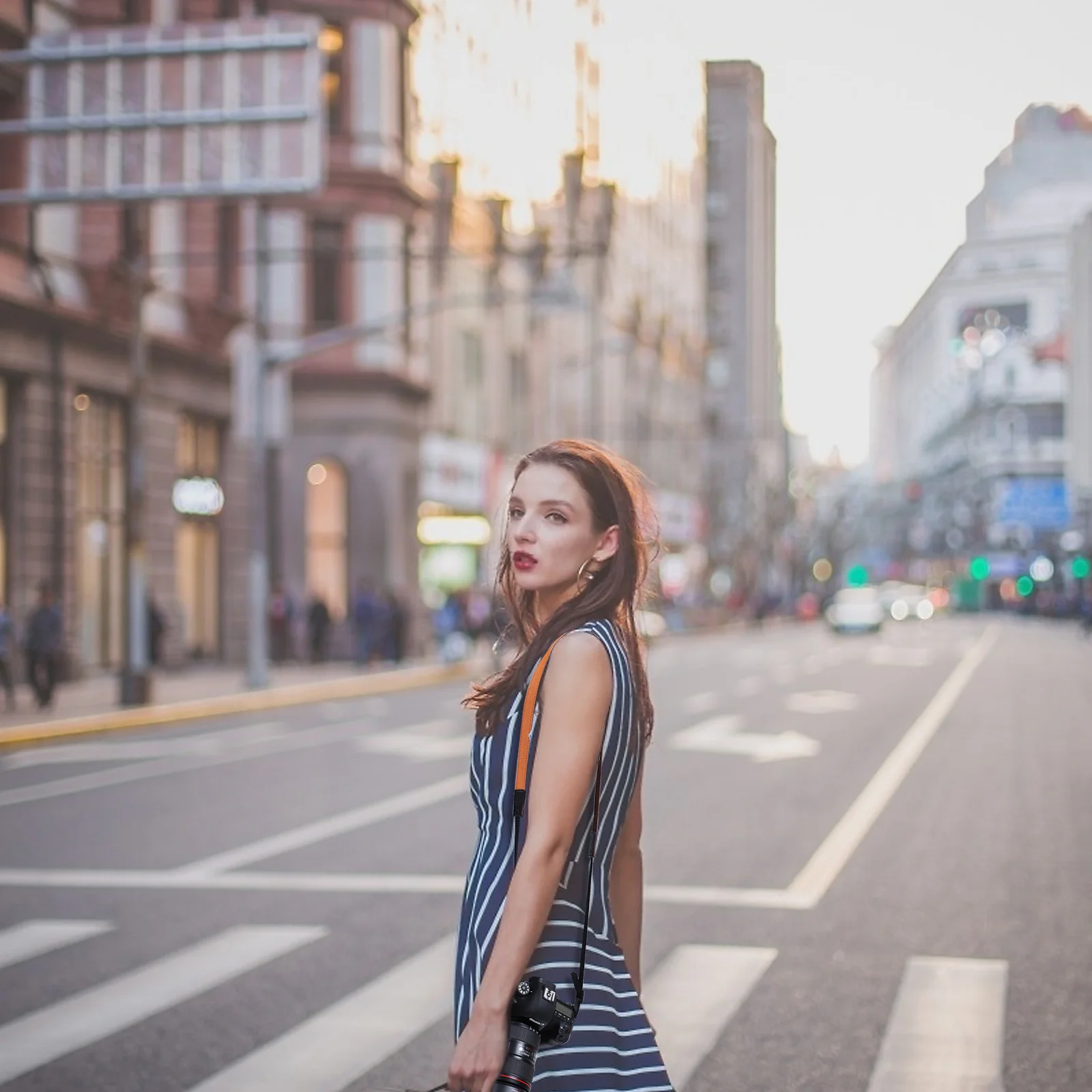 

1pc Shoulder Strap Durable Straps Neck Belt Comfortable Use Sling Camera Climbing Ropes Belt Camera Sling Belts