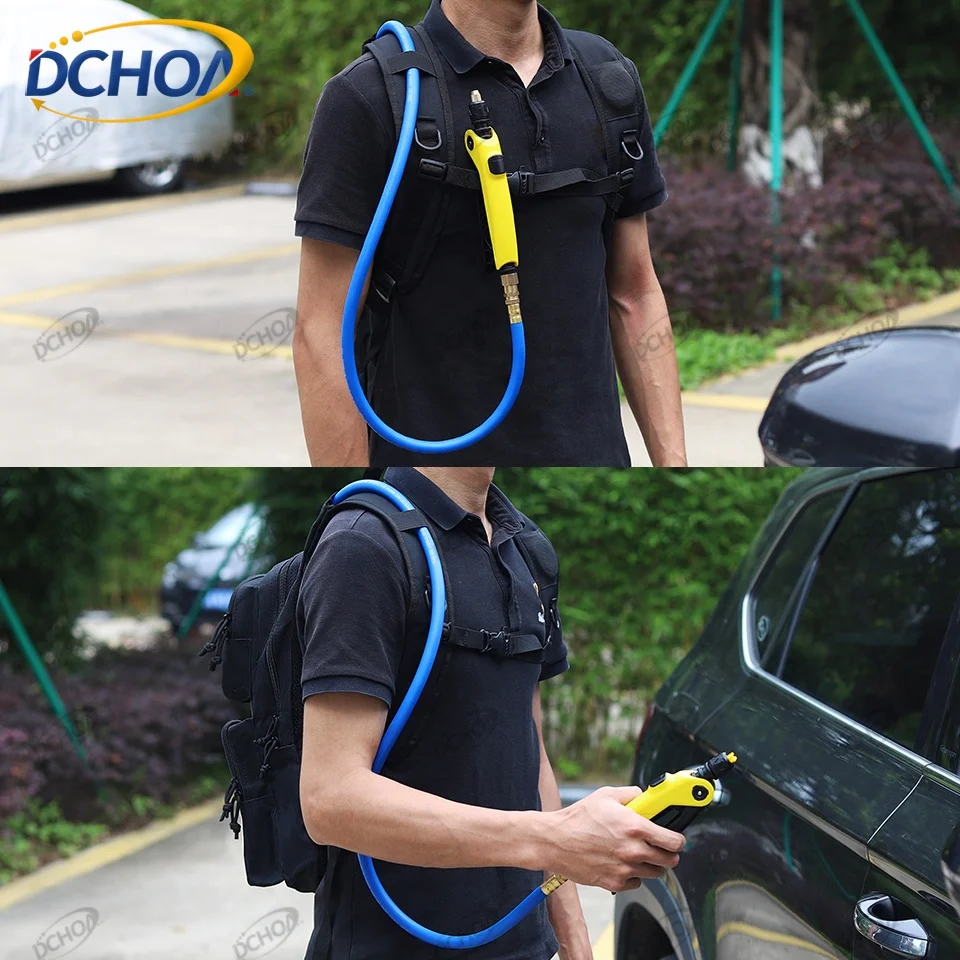 DCHOA 2.0 Smart Sprayer Backpack with Water Pump Flexible Hose for PPF Window 3L Tint Film Installation Car Wrapping Tools