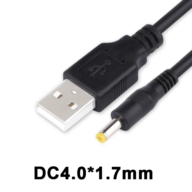 

5V 2A DC4.0*1.7mm Charger Power Adapter Supply Cable for Xiaomi mibox 3S Android TV Box for Sony PSP 1000 2000 3000 1M Powe Line