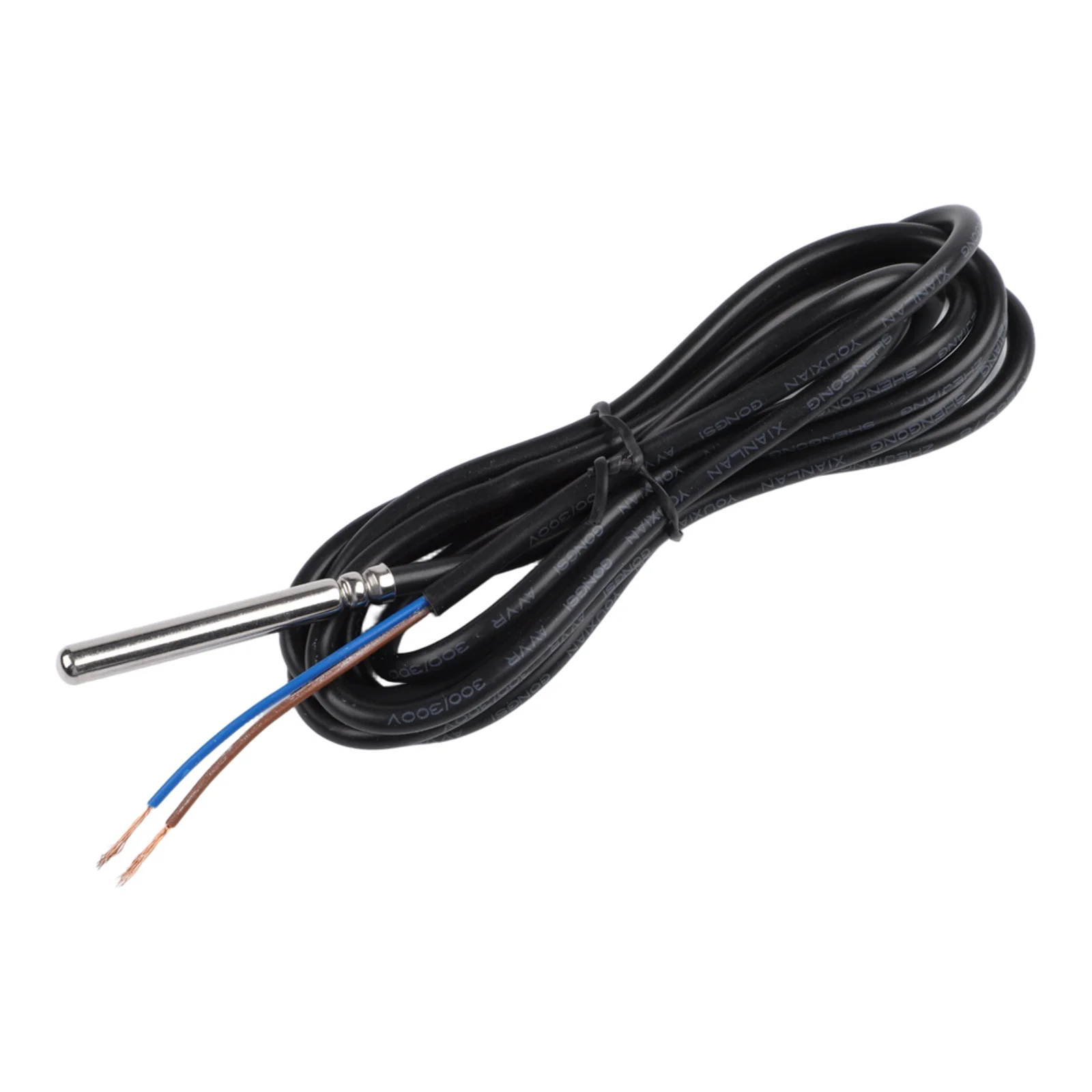 Air for source Sensor 1m 2m Temperature Sensor Waterproof Design Dual Channel Rolling Groove For Humid Environments