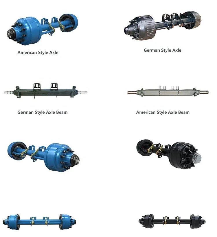 

Oem Truck Trailer Brake Drum Axle 16T Axle for Fuwa for BPW