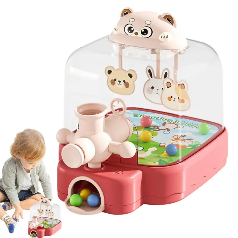 

Pinball Machine For Kids Cute Bear Action And Reflex Game Learning Activities For Boys Girls Ages 3 Fine Motor Skills Toys