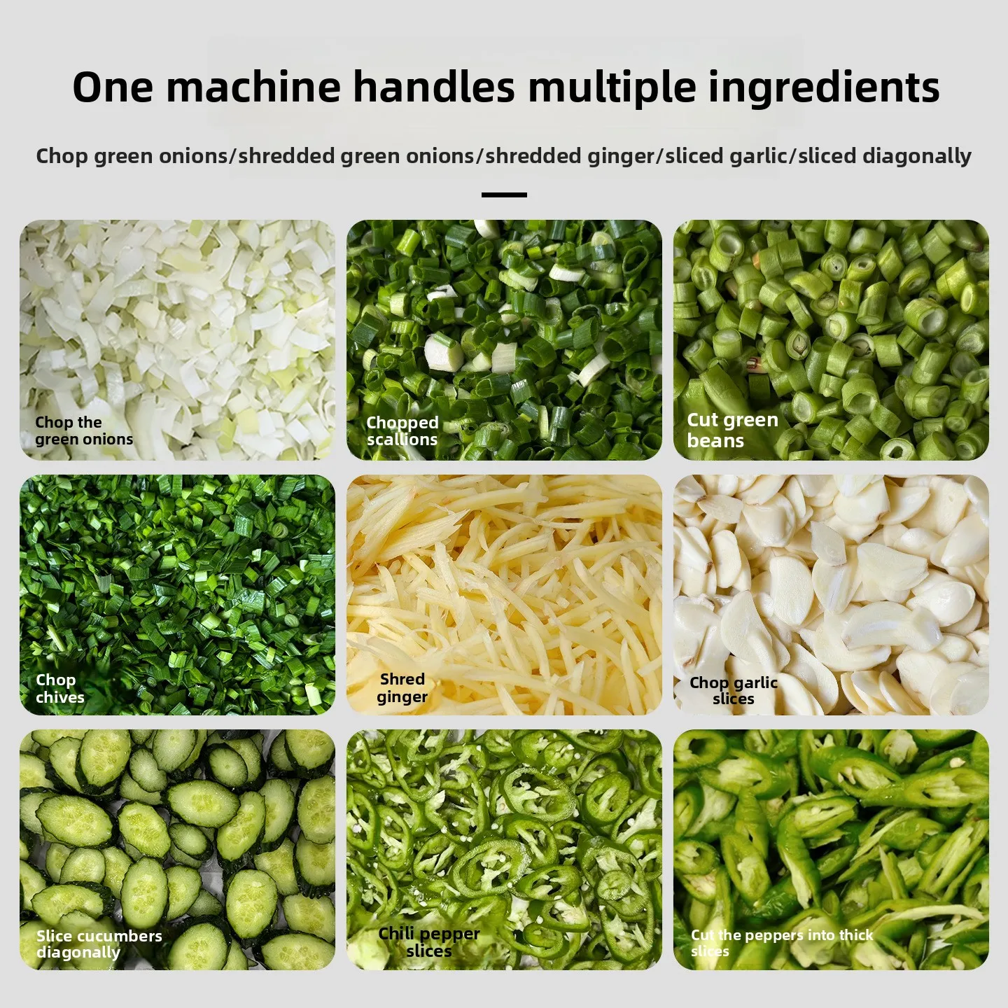 FP420 Commercial Desktop Onion Cutter for Spicy Ginger & Celery Slicer Bean Vegetable Cutter