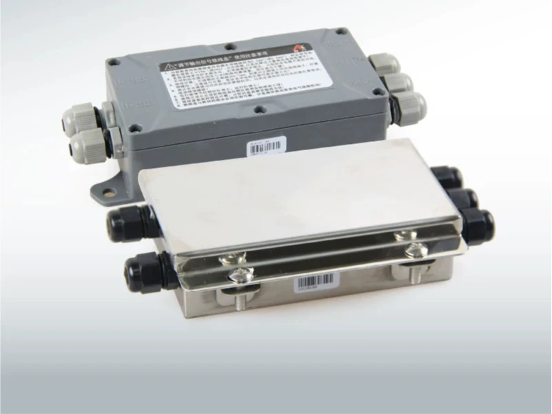 Four In One Out Weighing Sensor Junction Box Waterproof Stainless Steel Plastic Junction Box Industrial Truck Scale Weighbridge