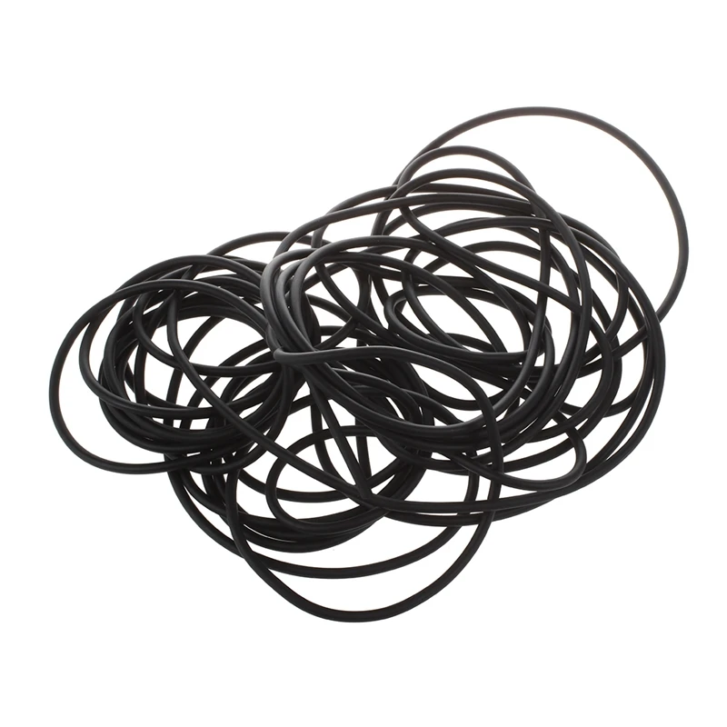 2X Tubing Oefening Rubberen Weerstandsband Katapult Dub Slingshot Elastisch, Zwart 10M