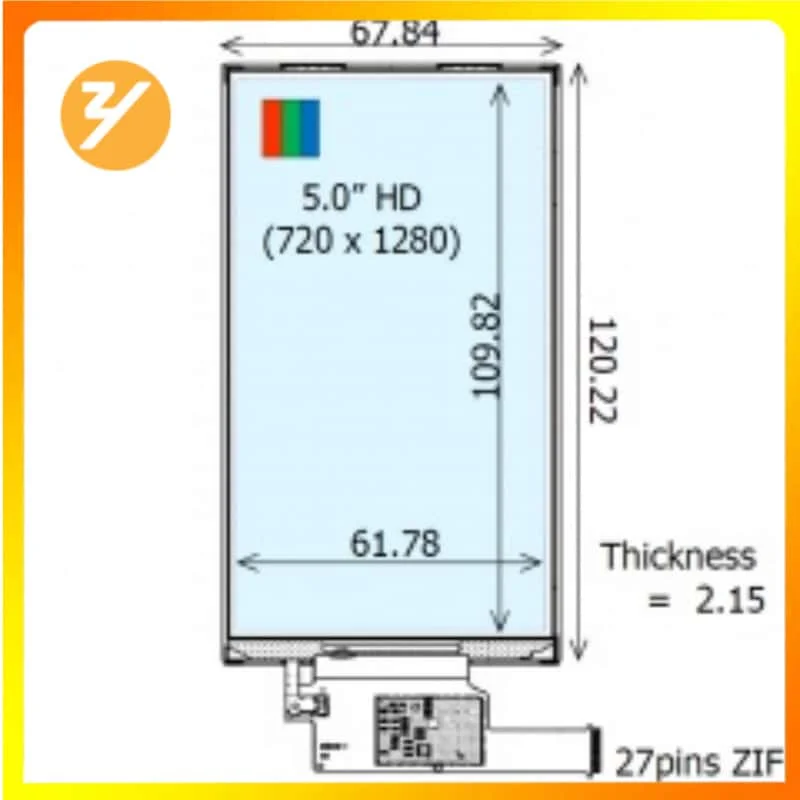 

New LCD Display Screen COM50H5N03ULC Fast Shipping After-Sales Guarantee Zhiyan Supply