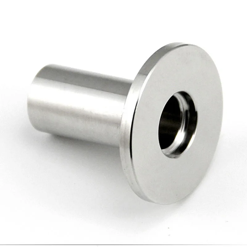 20mm 30mm 40mm 50mm KF10 KF16 KF25 KF40 KF50 304 Stainless Steel Weld Ferrule Vacuum Pipe Fitting Adapter Coupling Fit Tri Clamp