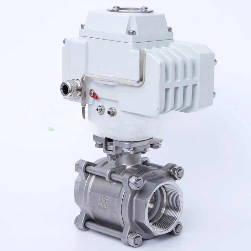 Connection Electric Valve Industrial Valve for Water,Liquid,Steam,etc KPL-Q911 DN08-DN100  Motorized Ball Valve Thread