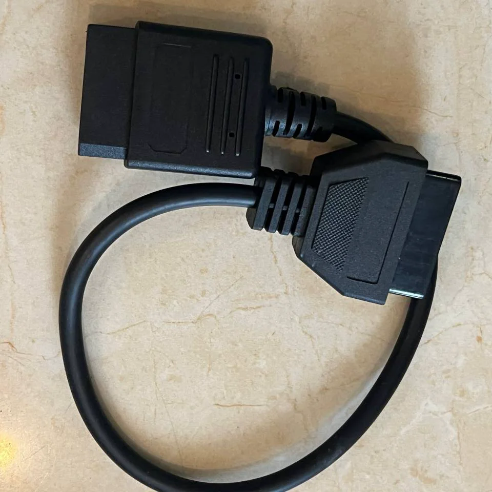 

Кабель OBD2 с 14-контактным разъемом на 16-контактный для диагностического интерфейса Nissan, адаптер с 14-контактным разъемом на 16-контактный OBD II, подходит для автомобилей.